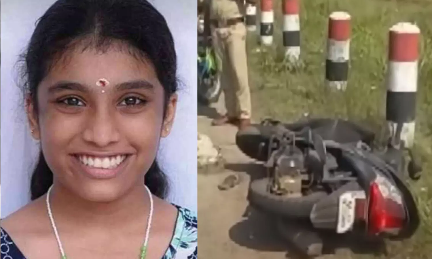 ക്രിസ്മസ് ആഘോഷത്തിന് പോകുന്നതിനിടെ വിദ്യാർഥിനിക്ക് ദാരുണാന്ത്യം; അപകടം പിതാവിനൊപ്പം സ്കൂട്ടറിൽ ​സഞ്ചരിക്കുന്നതിനി​ടെ