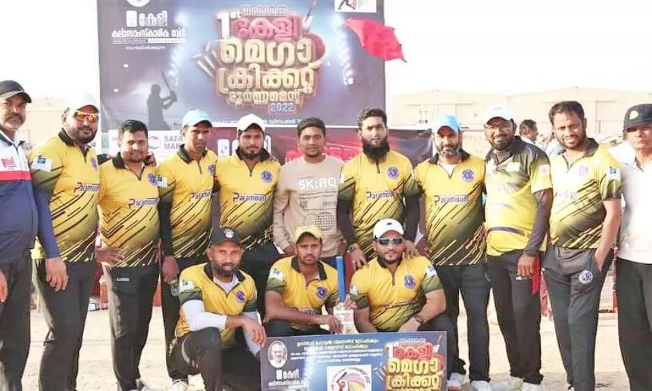 ‘സഫാമക്ക-കേളി മെഗാ ക്രിക്കറ്റ് 2022’; ഫൈനൽ പോരാട്ടം ആഷസും പാരമൗണ്ടും തമ്മിൽ ‘സഫാമക്ക-കേളി മെഗാ ക്രിക്കറ്റ് 2022’; ഫൈനൽ പോരാട്ടം ആഷസും പാരമൗണ്ടും തമ്മിൽ