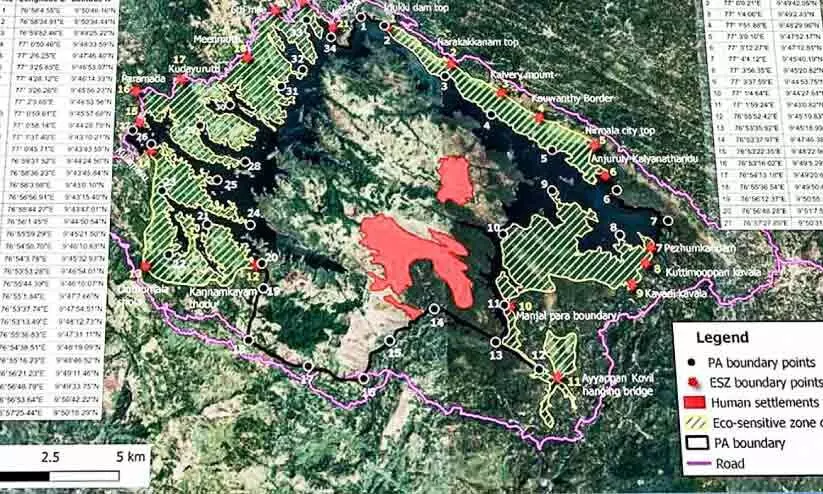 വനംവകുപ്പ് റിപ്പോർട്ട്: ഇടുക്കിയിൽ കരുതൽ മേഖലയിൽ 4959 കുടുംബം