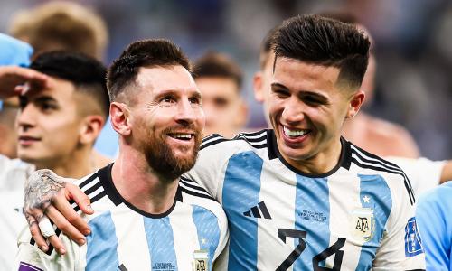 2016ൽ മെസ്സി വിരമിക്കൽ പ്രഖ്യാപിച്ച​പ്പോൾ കത്തെഴുതിയ ആ 16കാരൻ കൂടിയാണ് ഇത്തവണ അർജന്റീനയെ ലോകജേതാക്കളാക്കിയത്. താരത്തെ അറിയാം