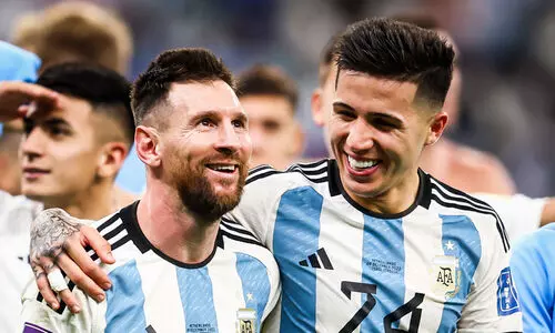 2016ൽ മെസ്സി വിരമിക്കൽ പ്രഖ്യാപിച്ച​പ്പോൾ കത്തെഴുതിയ ആ 16കാരൻ കൂടിയാണ് ഇത്തവണ അർജന്റീനയെ ലോകജേതാക്കളാക്കിയത്. താരത്തെ അറിയാം