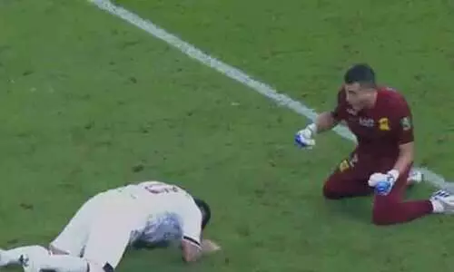 ‘മാർട്ടിനസ് ഇഫക്ട്’; പെനാൽറ്റി പാഴാക്കിയ അർജന്റീന താരത്തെ പരിഹസിച്ച് ബ്രസീലിയൻ ഗോൾകീപ്പർ -video