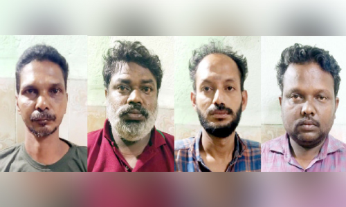 തൃശൂർ നഗരത്തിൽ ഡ്രൈവറെ മർദിച്ച് ഓട്ടോ തട്ടിയെടുത്ത സംഘം പിടിയിൽ