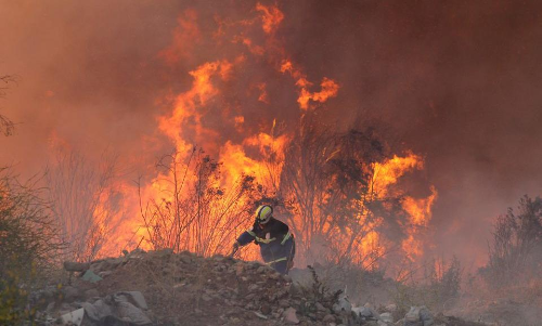 ചി​ലി​യി​ൽ കാ​ട്ടു​തീ; രണ്ടുമരണം