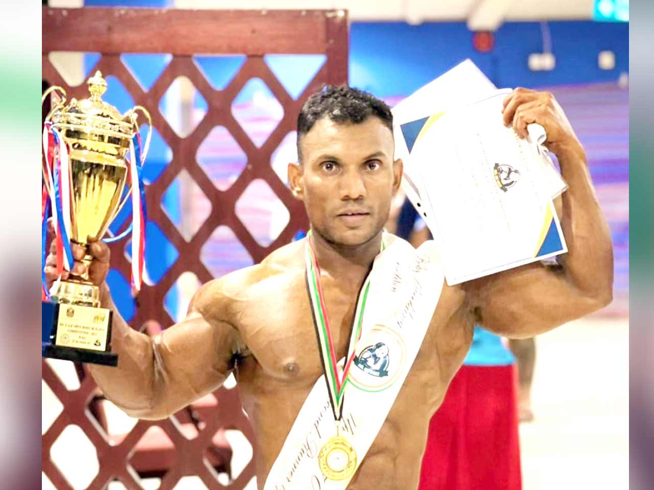 ശരീരസൗന്ദര്യ മത്സരത്തില് നേട്ടവുമായി മലയാളി ശരീരസൗന്ദര്യ മത്സരത്തില് നേട്ടവുമായി മലയാളി