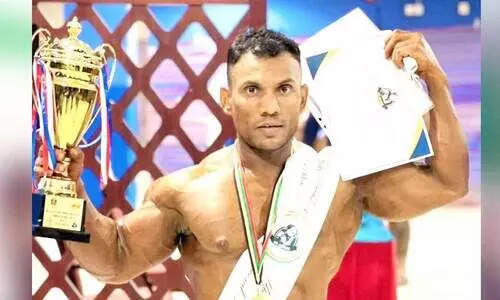 ശ​രീ​ര​സൗ​ന്ദ​ര്യ മ​ത്സ​ര​ത്തി​ല്‍ നേ​ട്ട​വു​മാ​യി മ​ല​യാ​ളി