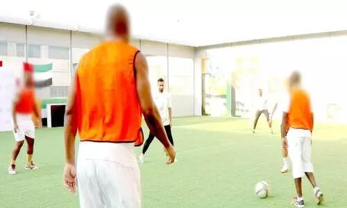 ത​ട​വു​കാ​ർ​ക്ക് കാ​യി​ക​മ​ത്സ​രം സം​ഘ​ടി​പ്പി​ച്ച്​ പൊ​ലീ​സ്​