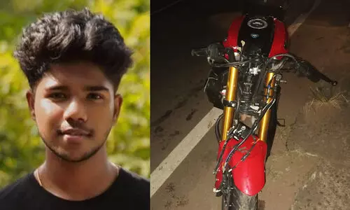 ബൈക്ക് നിയന്ത്രണം വിട്ട് മറിഞ്ഞ് യുവാവ് മരിച്ചു
