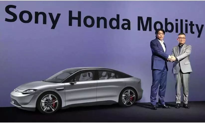 Sony Honda teases its first EV ahead of debut