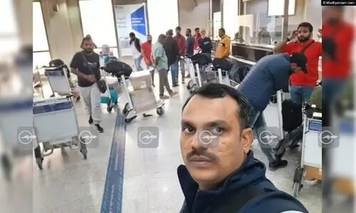 വിമാനം റദ്ദാക്കി; യാത്രക്കാർ പെരുവഴിയിൽ