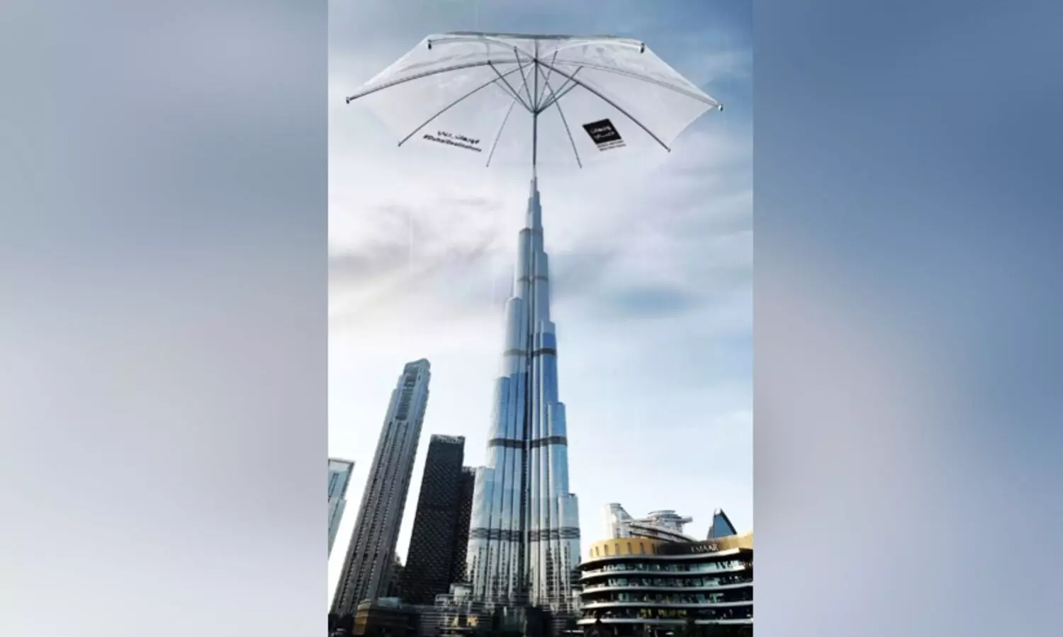 Burj Khalifa, umbrella