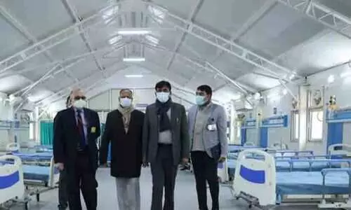 Mandaviya visits Delhis Safdarjung Hospital, reviews Covid mock drill