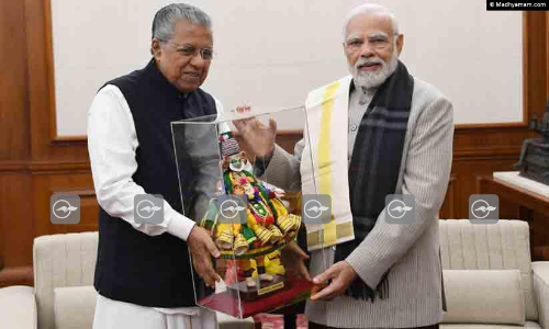 pinarayi vijayan, PM modi