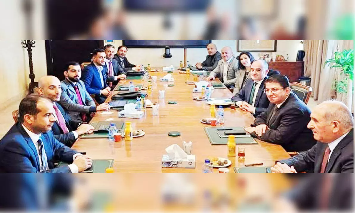 നി​ക്ഷേ​പ സാ​ധ്യ​ത; ​ഒ.​ഐ.​എ പ്ര​തി​നി​ധി സം​ഘം   ജോ​ർ​ഡ​ൻ സ​ന്ദ​ർ​ശി​ച്ചു