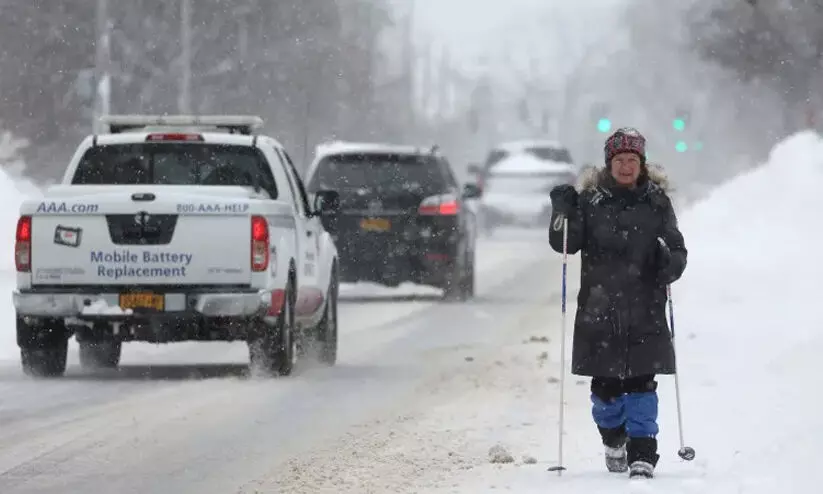 യു.എസിൽ തടാകത്തിലെ മഞ്ഞുപാളിയിൽ വീണ് മൂന്ന് ഇന്ത്യക്കാർ കൊല്ലപ്പെട്ടു; ന്യൂയോർക്കിൽ അടിയന്തരാവസ്ഥ