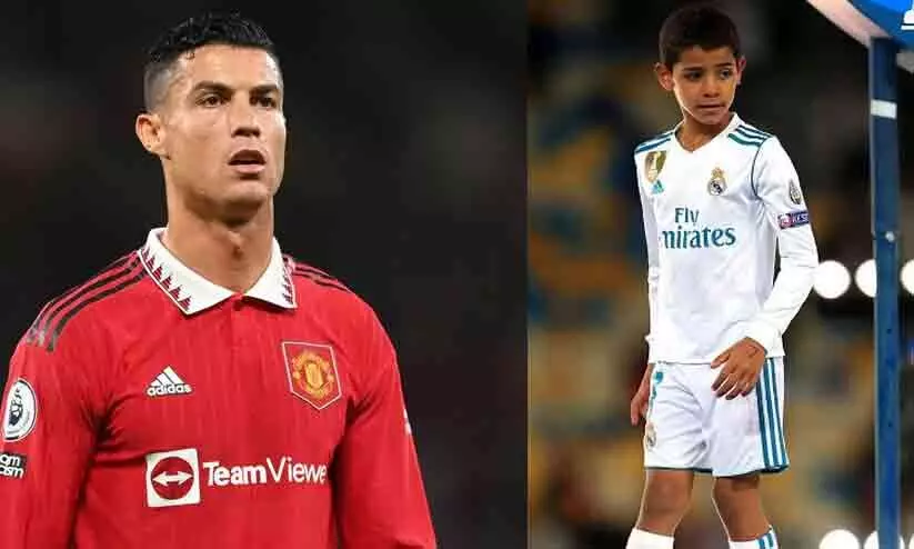 ക്രിസ്റ്റ്യാനോക്ക് പിന്നാലെ മാഞ്ചസ്റ്റർ യുനൈറ്റഡ് വിട്ട് മകനും; ഇനി റയൽ മാഡ്രിഡിൽ?