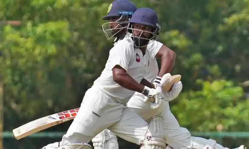 രഞ്ജി ട്രോഫി: സച്ചിനും രോഹനും അർധസെഞ്ച്വറി; കേരളത്തിന് 162 റൺസ് ഒന്നാം ഇന്നിങ്സ് ലീഡ്