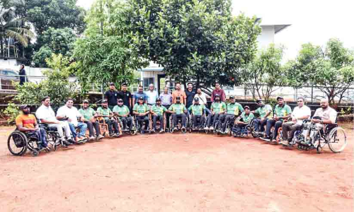 Kerala Wheelchair Cricket team