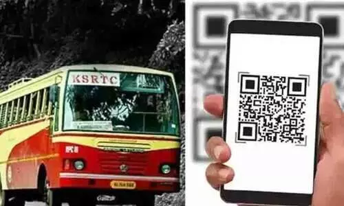 KSRTC phonepe and QR code scanner