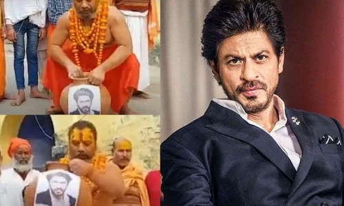 Pathaan row: Ayodhya seer Mahant Paramhans Das performs Shah Rukh Khans Terahvi