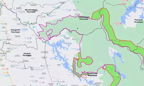 ബഫർസോൺ സർവേ നമ്പർ ചേർത്ത ഭൂപടം പ്രസിദ്ധീകരിച്ചു