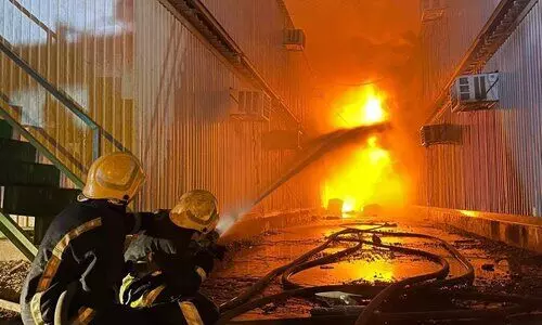 റിയാദിൽ ലേബർ ക്യാമ്പിൽ തീപിടിത്തം