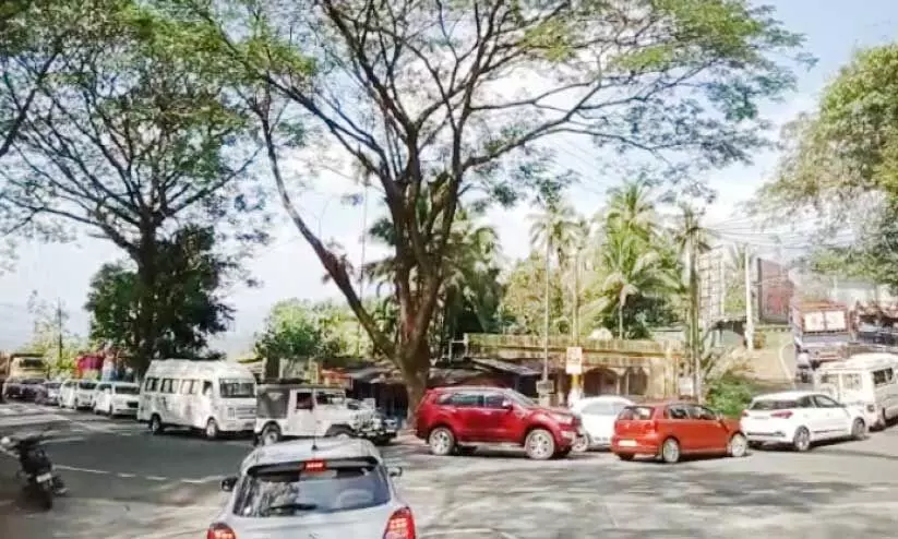 ഗതാഗതക്കുരുക്കിലമർന്ന് വയനാട് ചുരം ഗതാഗതക്കുരുക്കിലമർന്ന് വയനാട് ചുരം