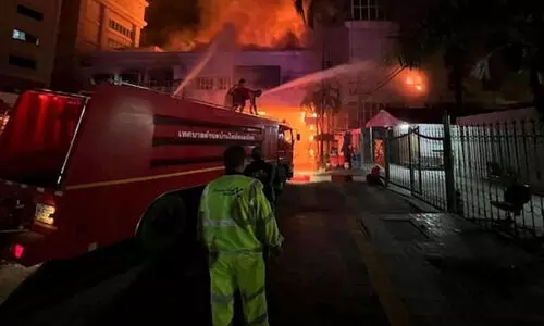 കംബോഡിയയിലെ ഹോട്ടലിൽ വൻ തീപിടിത്തം; പത്ത് പേർ മരിച്ചു, 30 പേർക്ക് പരിക്ക്