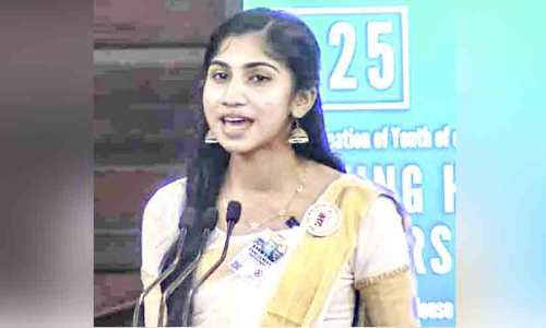 ഇന്ത്യൻ പാർലമെന്‍റിൽ തിളങ്ങി തൊടുപുഴയുടെ ആൻസി