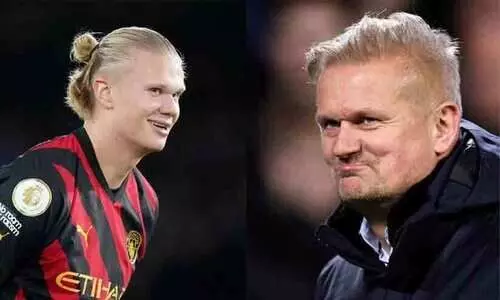 പിതാവിനെ സാക്ഷിയാക്കി അദ്ദേഹത്തിന്റെ നേട്ടം മറികടന്ന് ഹാലണ്ട്; കരിയറിലെ സവിശേഷ മുഹൂർത്തമെന്ന് താരം