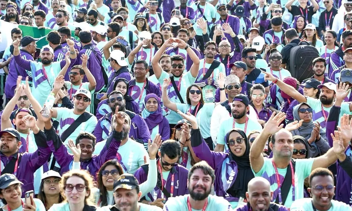 Qatar World Cup volunteers