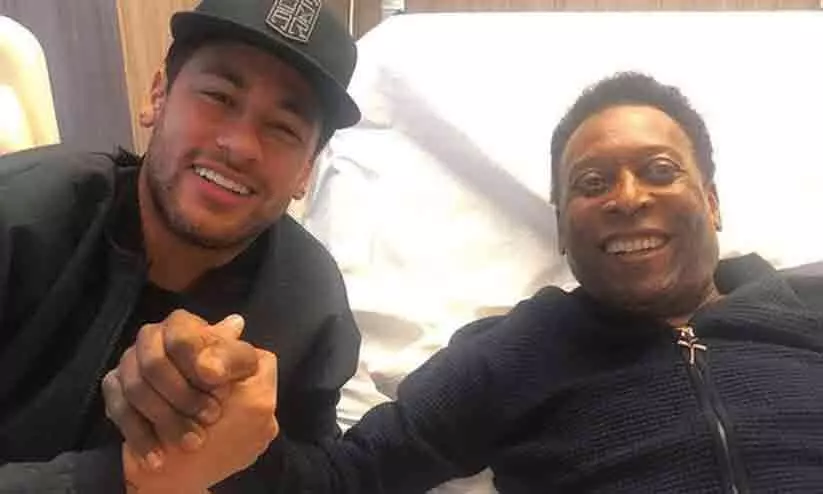 ‘പെലെക്ക് മുമ്പ് ഫുട്ബാൾ എന്നത് ഒരു കായിക വിനോദം മാത്രമായിരുന്നു’; ഹൃദ്യമായ കുറിപ്പുമായി നെയ്മർ