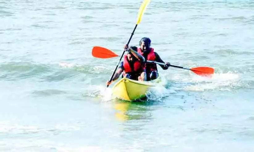 കയാക്കിങ് മത്സരം: ജിസ്മോൻ -വിജിത്ത് ചാക്കോ സഖ്യം ഒന്നാമത്