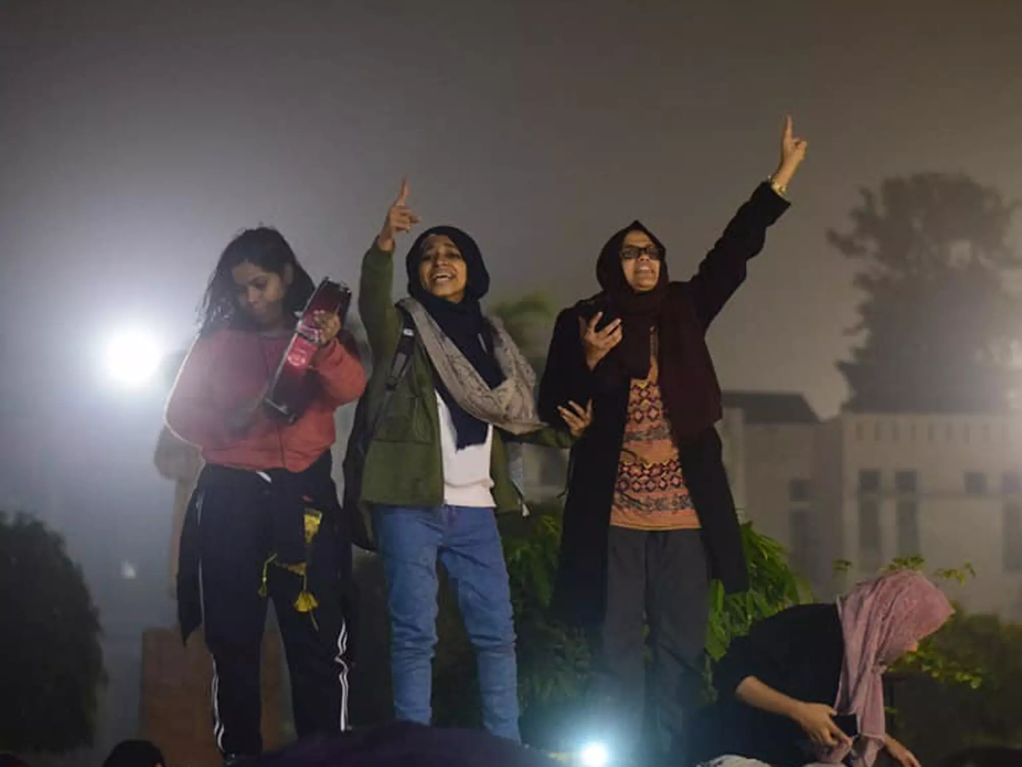 പൗരത്വ പ്രക്ഷോഭത്തിനിടെ ലദീദ ഫർസാന