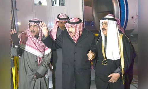 Amir returned to Kuwait