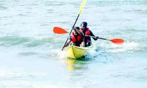 കയാക്കിങ് മത്സരം: ജിസ്മോൻ -വിജിത്ത് ചാക്കോ സഖ്യം ഒന്നാമത് കയാക്കിങ് മത്സരം: ജിസ്മോൻ -വിജിത്ത് ചാക്കോ സഖ്യം ഒന്നാമത്