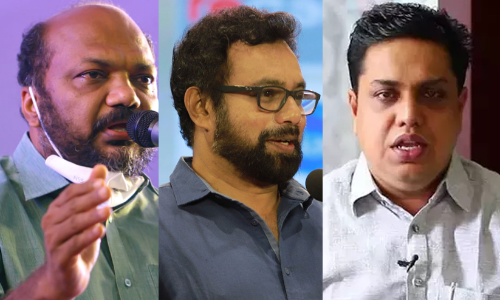 സംഘ്​പരിവാറിനെതിരെ ആഞ്ഞടിച്ച്​ മന്ത്രി രാജീവും ബ്രിട്ടാസും ഷംസീറും