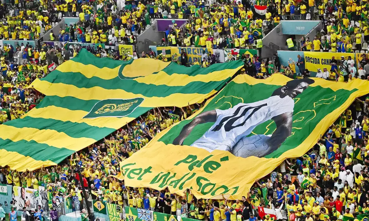 പെ​ലെ, നി​ങ്ങ​ളി​വി​ടെ ഉ​ണ്ടാ​യി​രു​ന്നു...