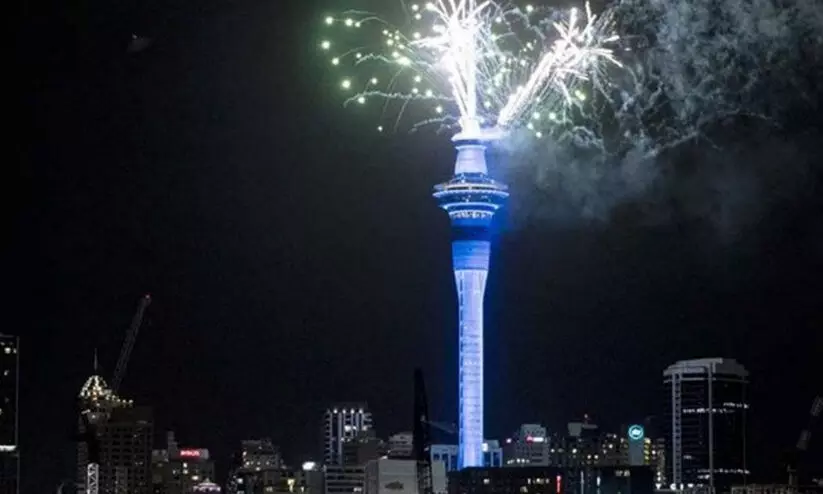 ന്യൂസിലാൻഡിൽ ആദ്യം പുതുവർഷമെത്തി; 2023നെ വരവേൽക്കാൻ ഒരു​ങ്ങി ലോകം