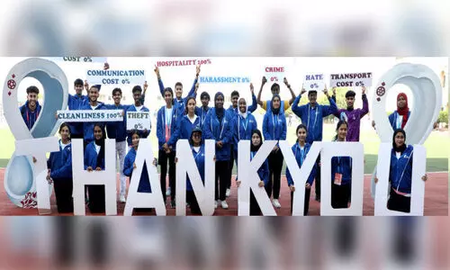 ലോകകപ്പ് വളന്റിയർമാരെ ആദരിച്ച് എം.ഇ.എസ് ഇന്ത്യൻ സ്കൂൾ ലോകകപ്പ് വളന്റിയർമാരെ ആദരിച്ച് എം.ഇ.എസ് ഇന്ത്യൻ സ്കൂൾ