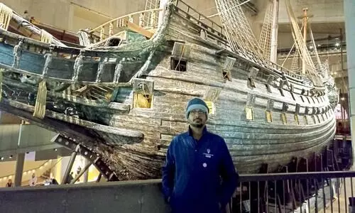 വീ​ണ്ടെ​ടു​ക്ക​പ്പെ​ട്ട ഒ​രു ക​പ്പ​ൽ -ഇ. ​സ​ന്തോ​ഷ് കു​മാ​ർ എഴുതുന്ന യാത്രാനുഭവം