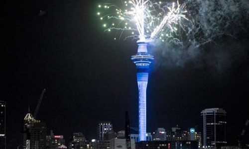 ന്യൂസിലാൻഡിൽ ആദ്യം പുതുവർഷമെത്തി; 2023നെ വരവേൽക്കാൻ ഒരു​ങ്ങി ലോകം