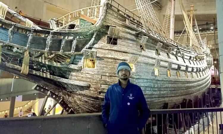 വീ​ണ്ടെ​ടു​ക്ക​പ്പെ​ട്ട ഒ​രു ക​പ്പ​ൽ -ഇ. ​സ​ന്തോ​ഷ് കു​മാ​ർ എഴുതുന്ന യാത്രാനുഭവം