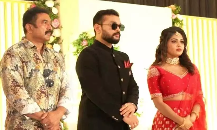 Actor Baburaj Son engagement Video went viral Actor Baburaj Son engagement Video went viral