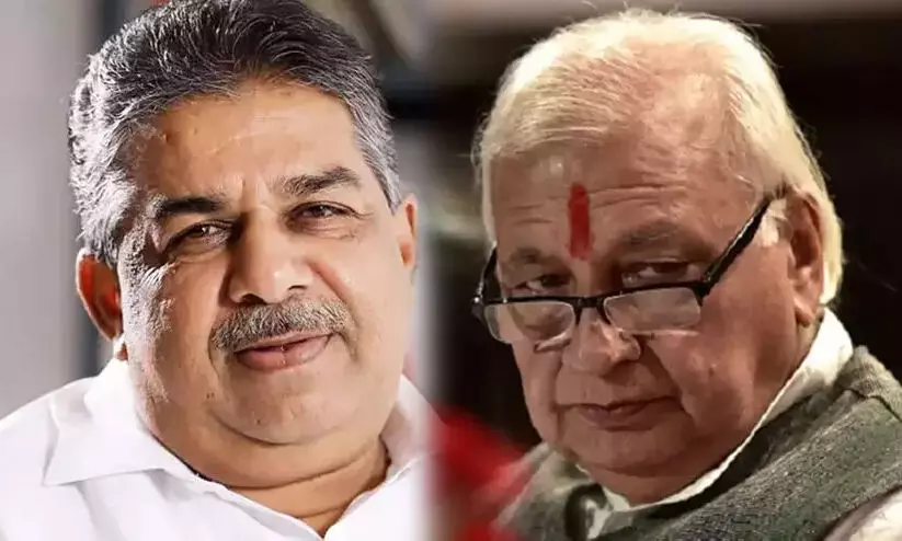 മുഖ്യമന്ത്രിയുടെ ശിപാർശ തള്ളാനാകില്ല -സജി ചെറിയാന്‍റെ സത്യപ്രതിജ്ഞയിൽ ഗവർണർക്ക് നിയമോപദേശം