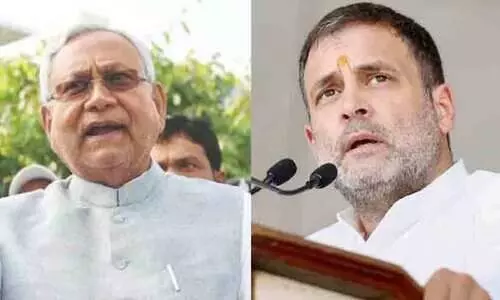 Nitish Kumar, Rahul Gandhi