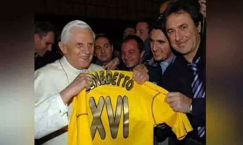 ഫുട്ബാൾ ആരാധകനായ മാർപാപ്പ