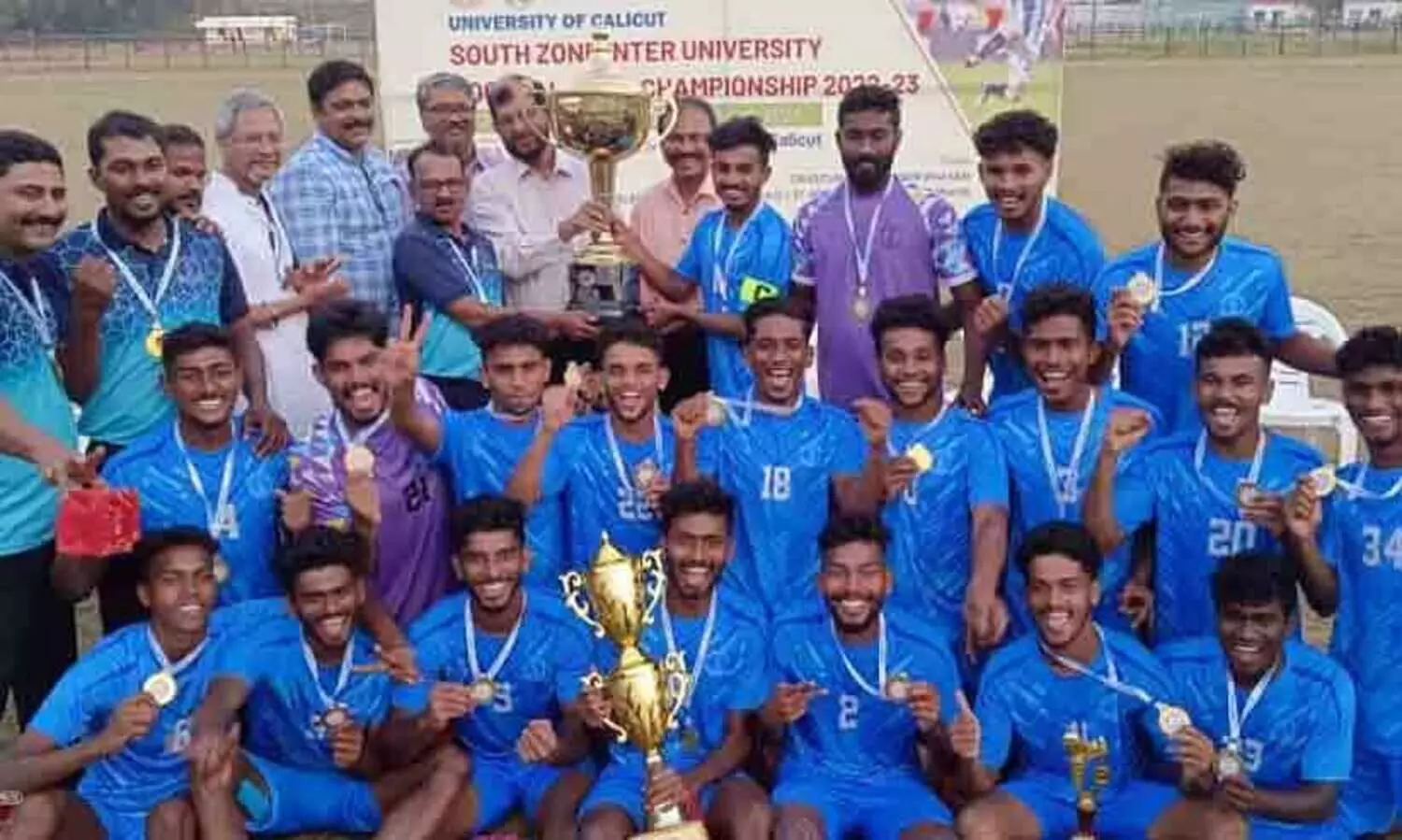 ദക്ഷിണമേഖല അന്തർസർവകലാശാല ഫുട്ബാൾ: കാലിക്കറ്റ്‌ ജേതാക്കൾ