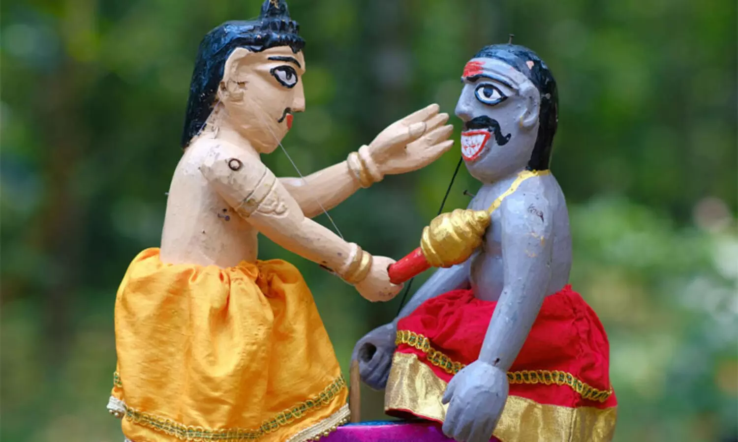 മന്ഥരയായി ഗുരു ഭവാനി ചെല്ലപ്പനും കൈകേയിയായി ശിഷ്യയും അരങ്ങത്ത്