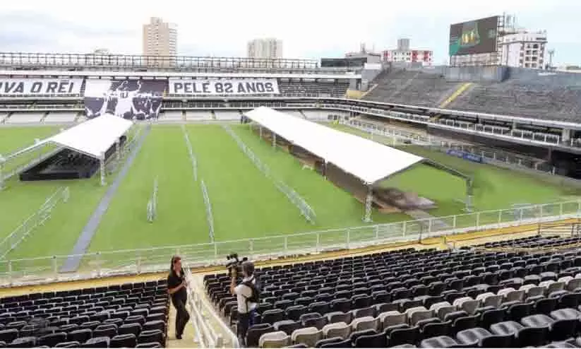 പെലെ ഇന്ന് വീണ്ടും ‘കളിമുറ്റത്ത്’; സംസ്കാരം നാളെ പെലെ ഇന്ന് വീണ്ടും ‘കളിമുറ്റത്ത്’; സംസ്കാരം നാളെ